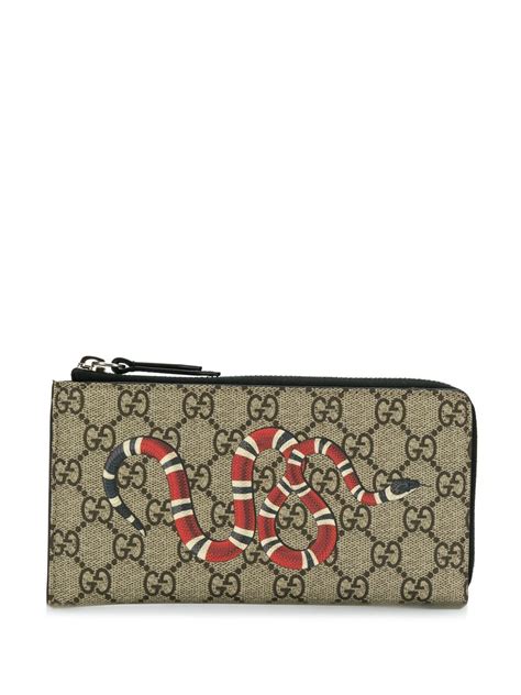 gucci snake wallet womens|Gucci wallet snake original.